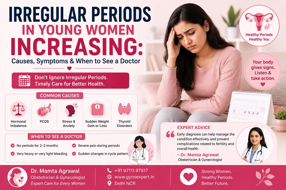 Irregular periods in young women causes symptoms and when to see a doctor