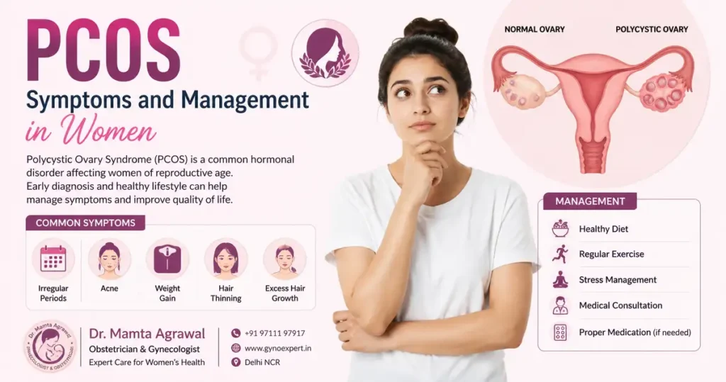 PCOS symptoms and treatment options in women