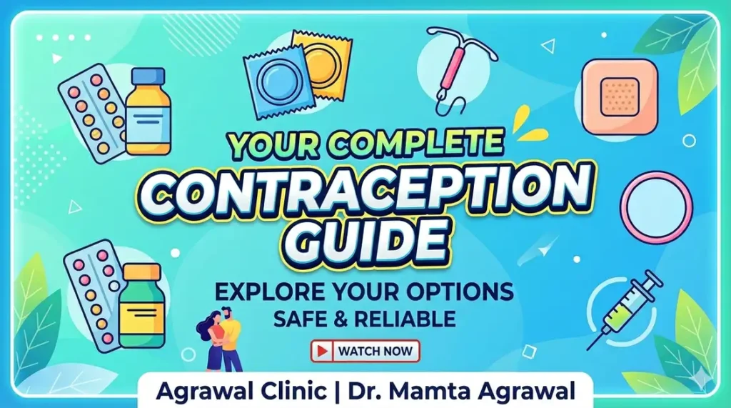 Complete Contraception Guide explaining birth control methods, contraceptive pills, condoms, IUDs, and family planning options